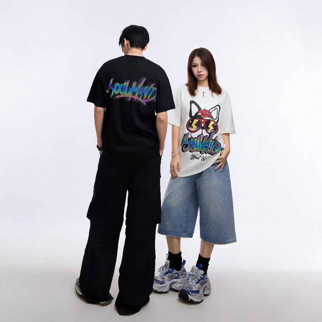 Lightning Dog Reflective Tee ST5889