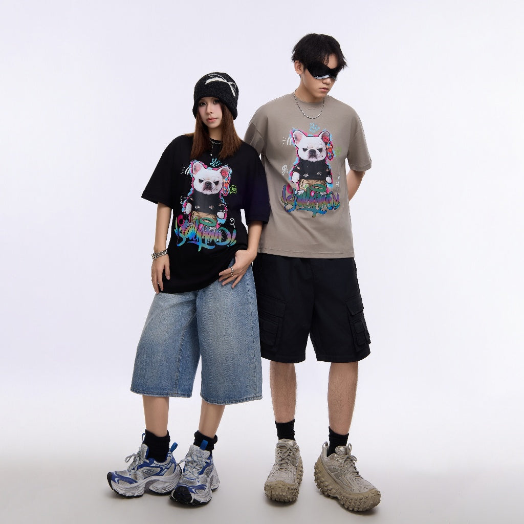 Skate Dog Reflective T-shirt ST9109
